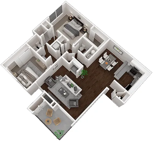 Floor plan B3