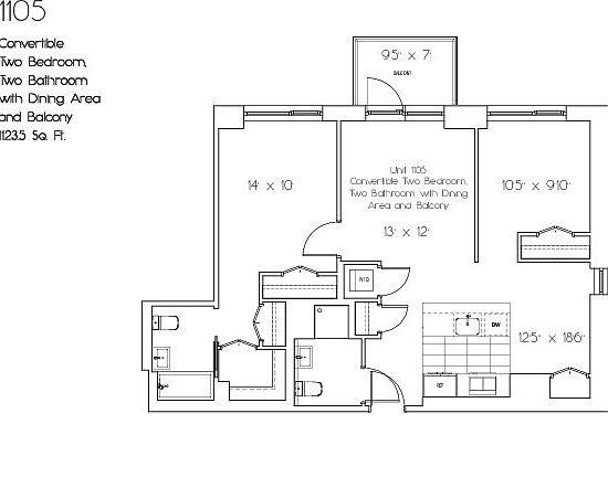 2nd image of 515 E 86th St #1105