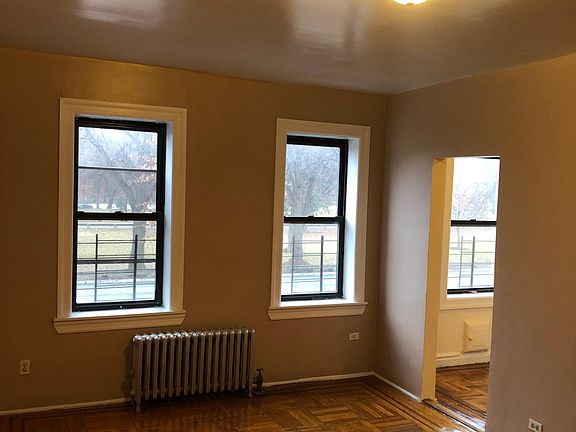 Living room view to the dining room