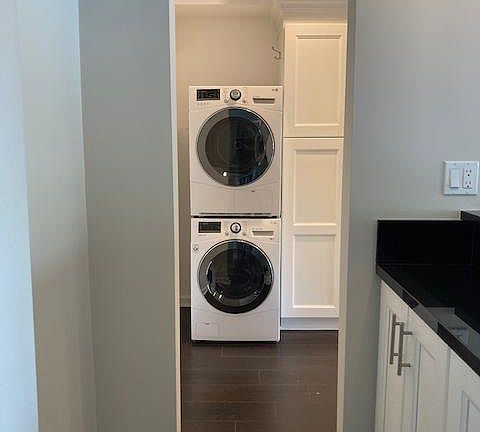 Washer and Dryer in Kitchen