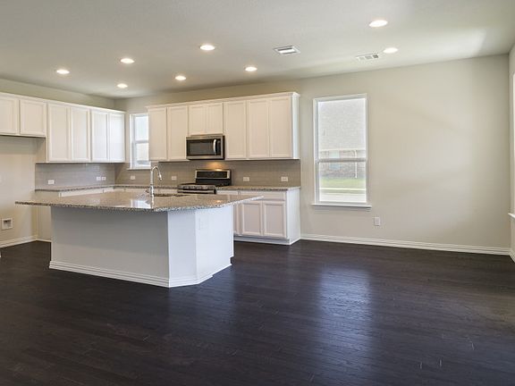 Kitchen and dining area