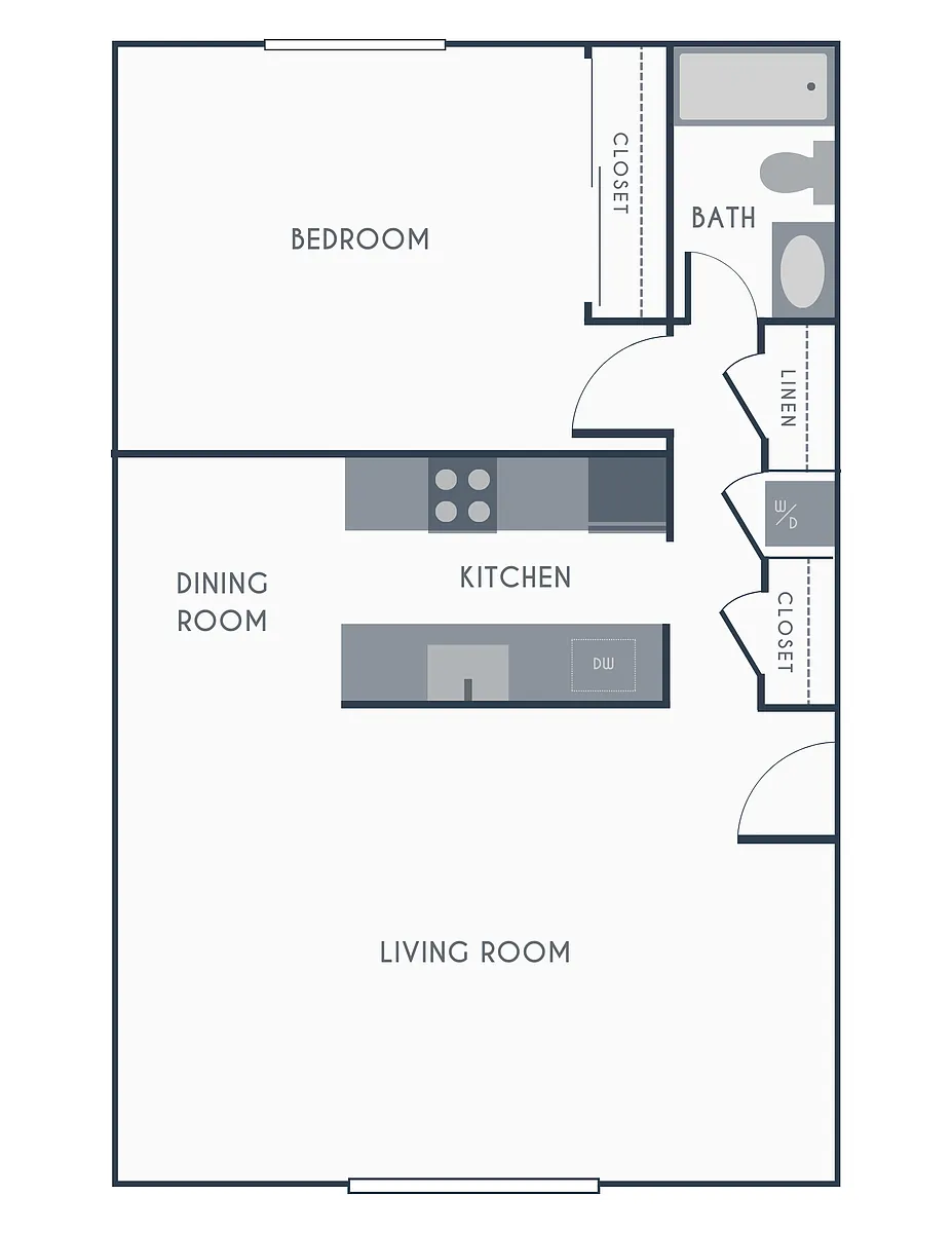 Floor plan 1X1