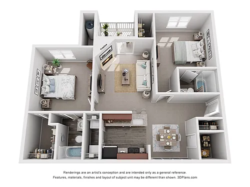 Floor plan The Park Ave