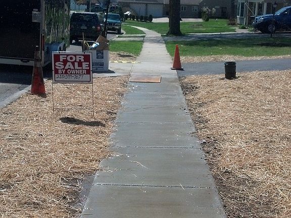 New Curb & Sidewalk
