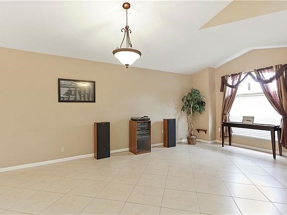 Front Room with vaulted ceiling