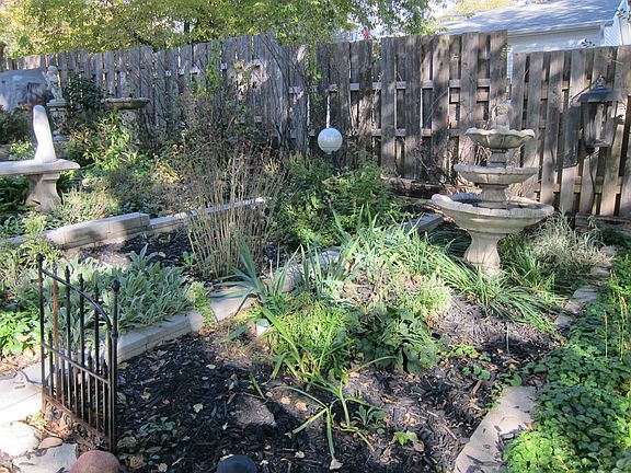 terraced garden