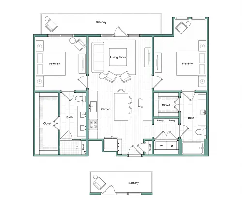 Floor plan B2