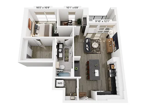 Floor plan A12