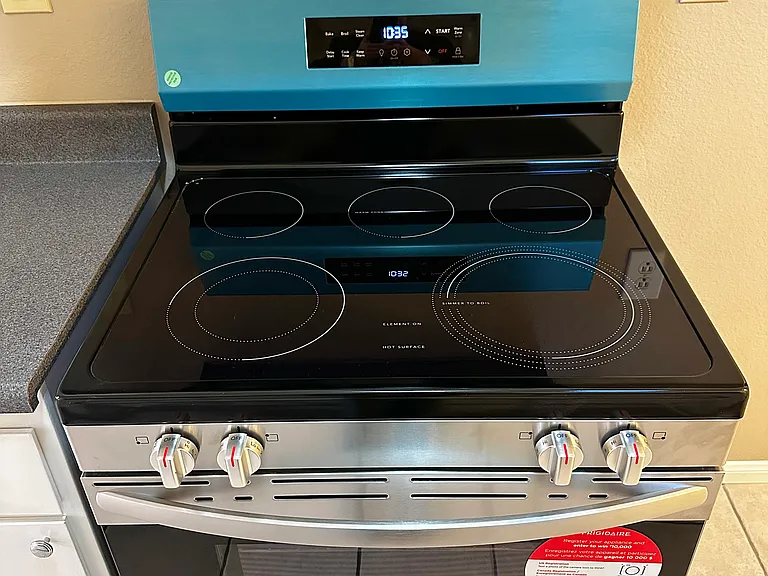 brand new stove