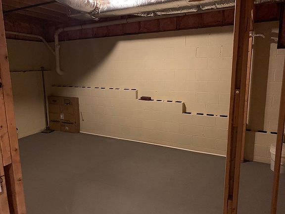 storage room in the basement