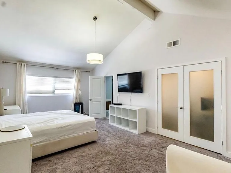 Bedroom ceiling fans have since been installed