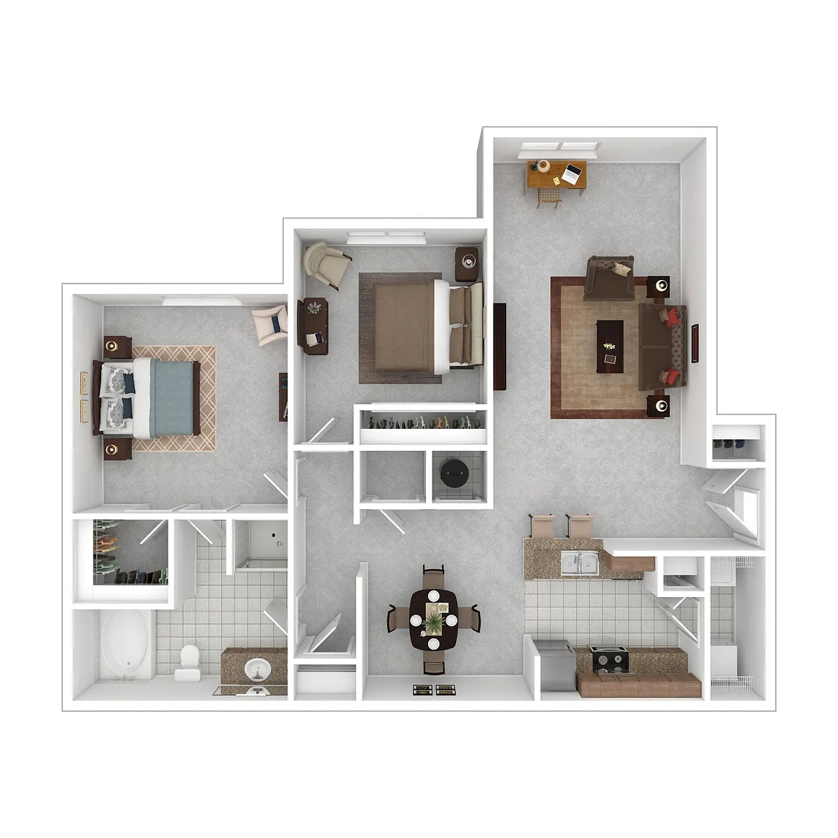 Floor plan B1
