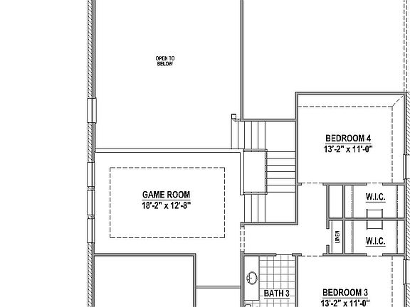 Plan 1531 2nd Floor