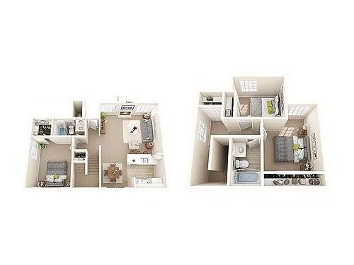 Floor plan 3x2TH