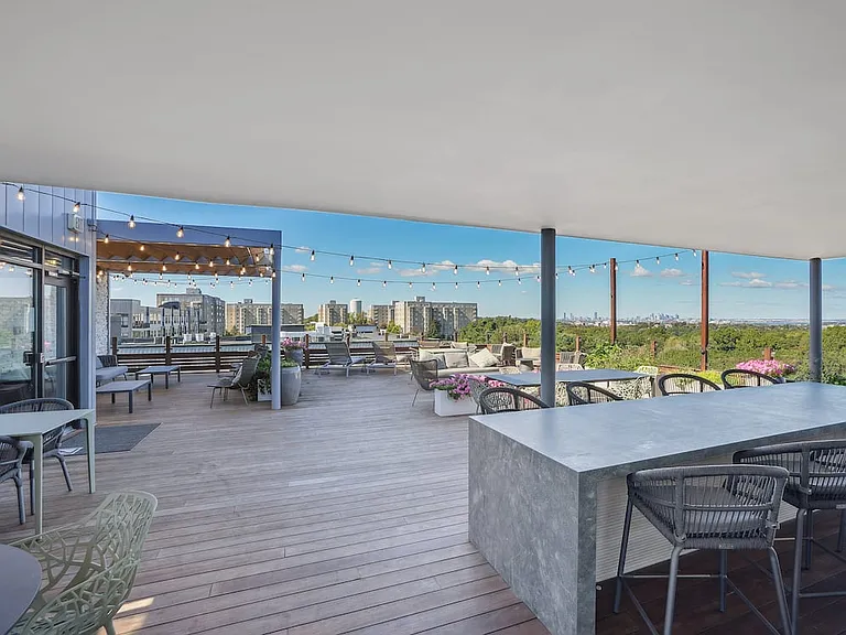 Rooftop lounge