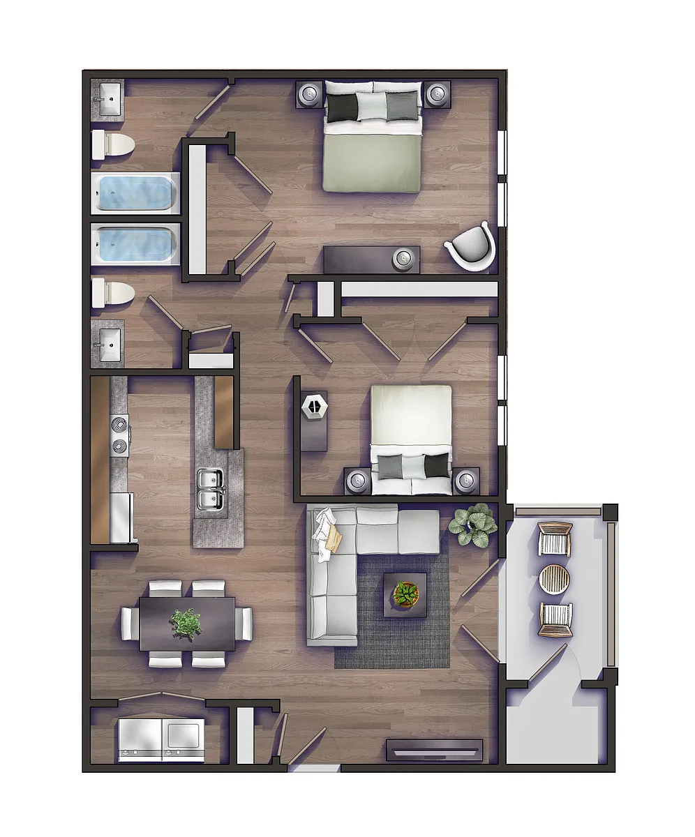 Floor plan The Maple