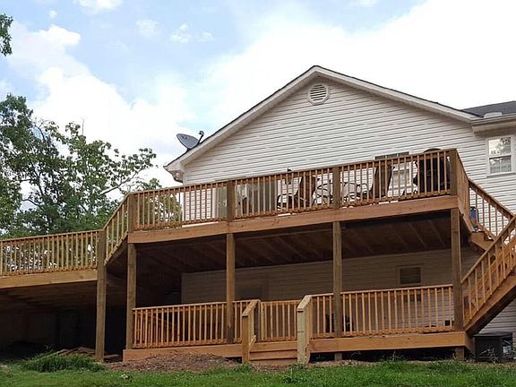 Rear double decker deck 