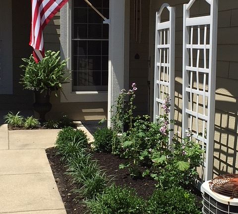 Front entrance walkway