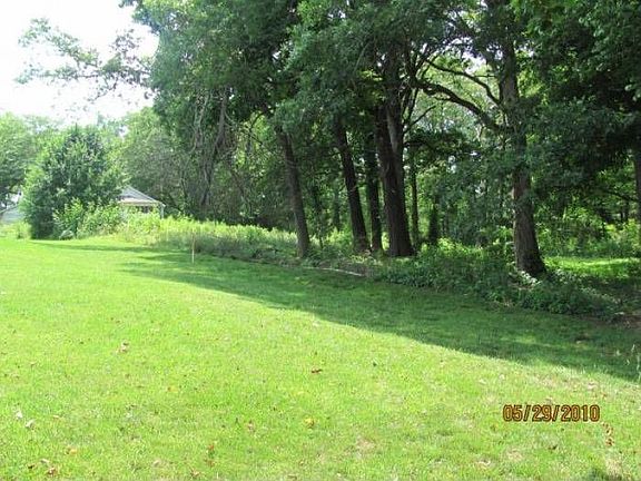 gentle slope from back of home