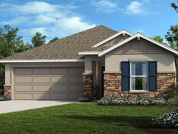 Exterior F with optional stone