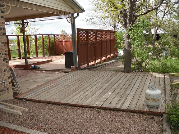 rear patio