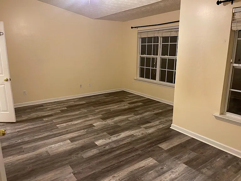 Master bedroom with ceiling fan