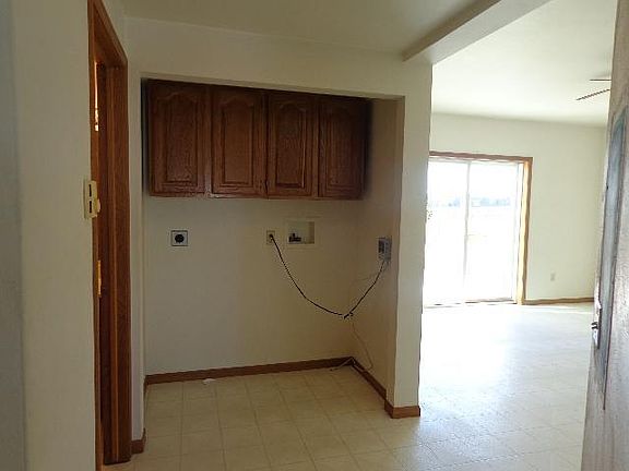 Main level laundry area.