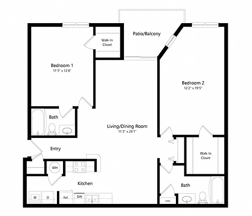 Floor plan James River