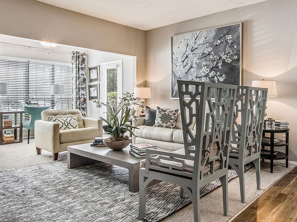 Furnished living room