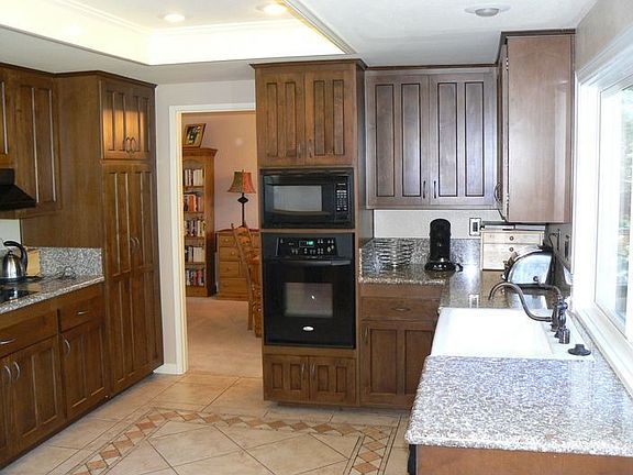 The gourmet kitchen has been completely remodeled!