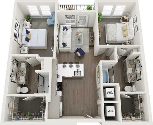 Floor plan B1-Anise