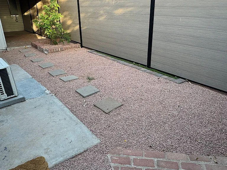 Small Covered storage area