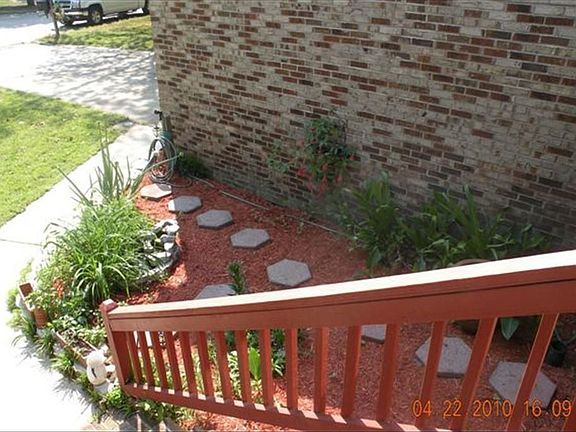 View of Landscaping from Front Steps