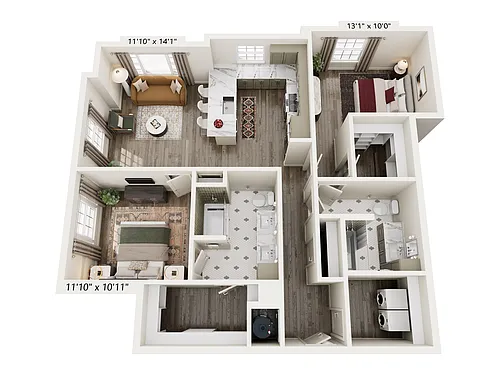 Floor plan B10