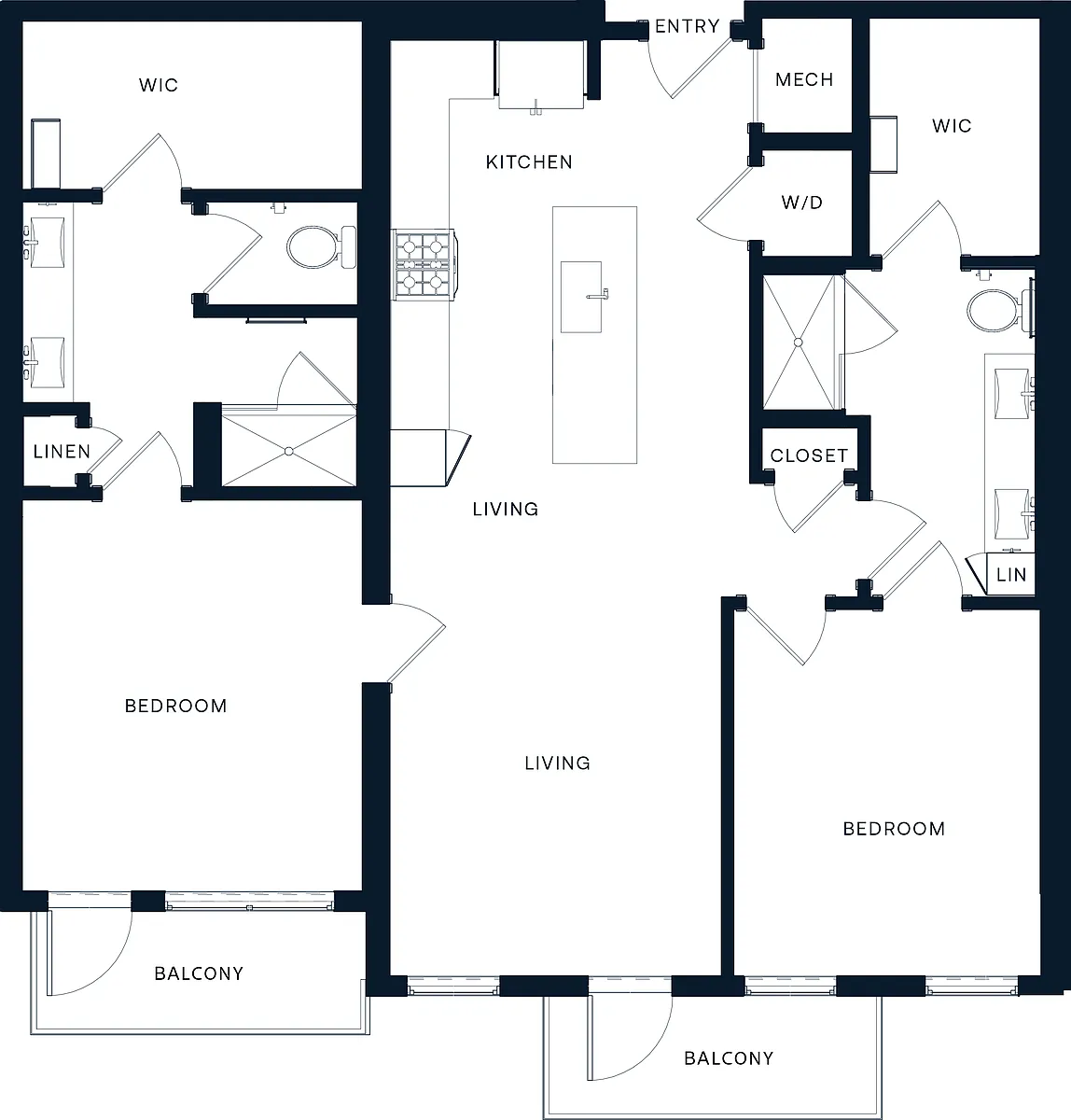 Floor plan B2D