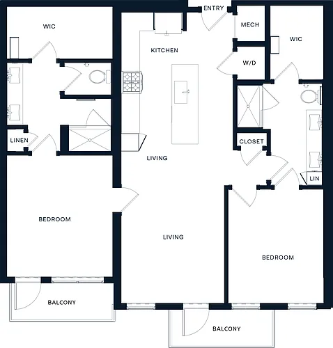 Floor plan B2D