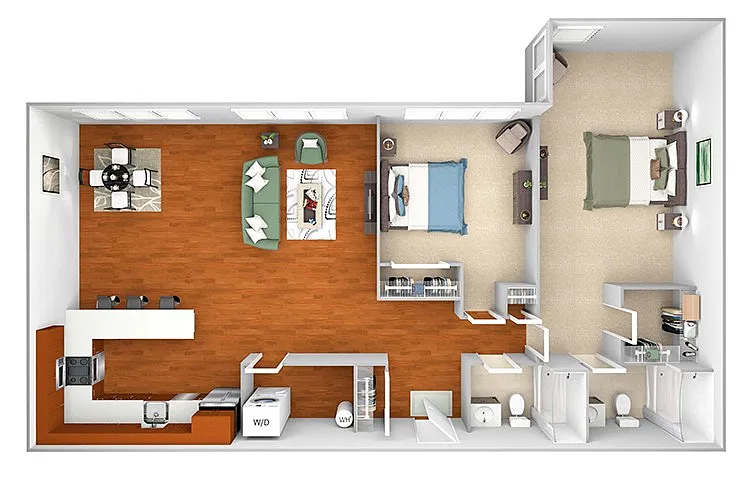 Floor plan B7