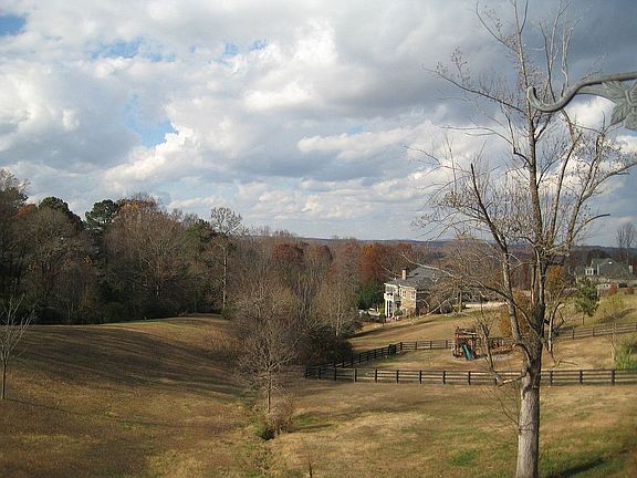 View from back porch 