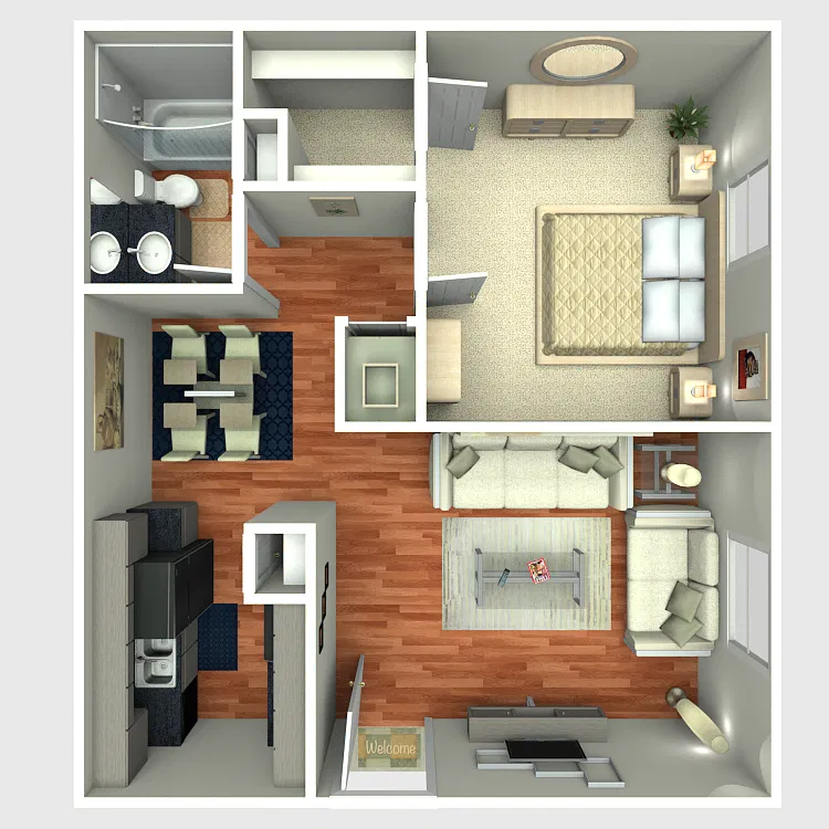 Floor plan A2