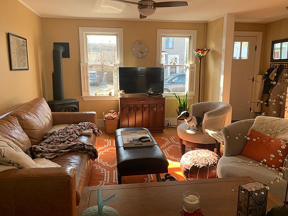 Living room, entry way