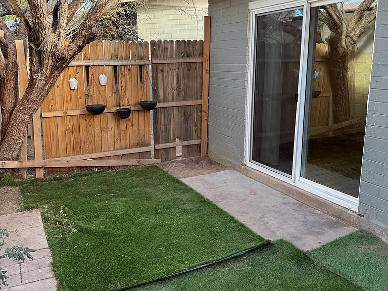 Private Backyard