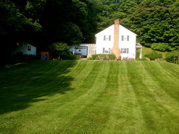 View from the bottom of the property