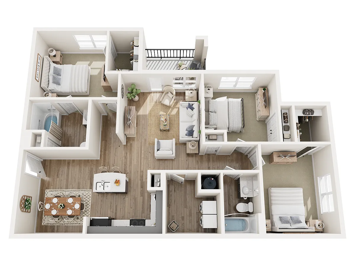 Floor plan C1M