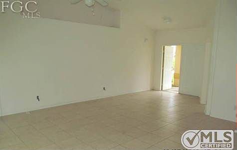 Entry and living area