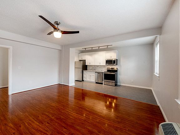 Glossy hardwood floors