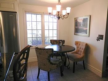 Pleasant dining room area