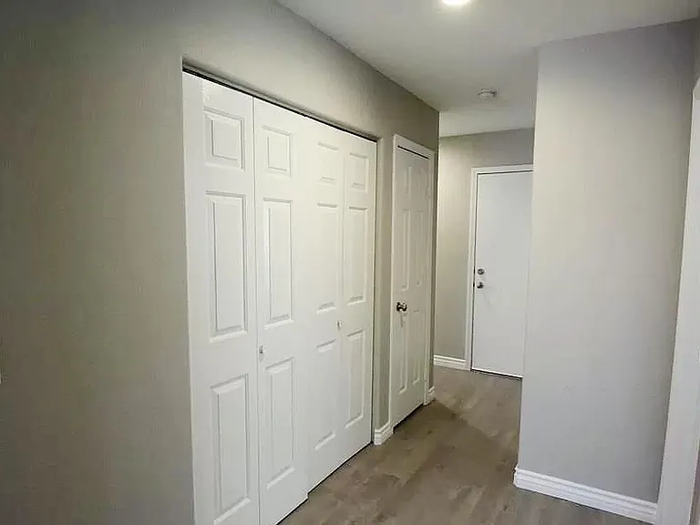 Washer and Dryer conveniently located near bedrooms.