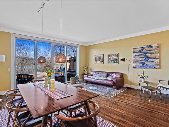 Open floorplan .Beautiful large eat in kitchen leading to private outside dining area.