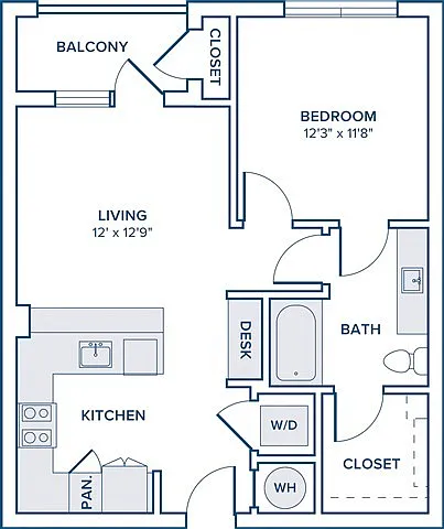 Floor plan A01