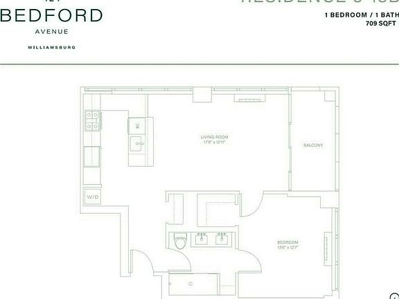 2nd image of 424 Bedford Ave APT 11B